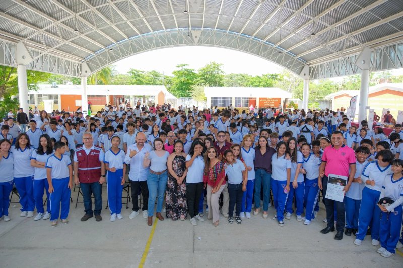 Arranca Mara Lezama la Jornada Nacional de Tequios por la Paz y Contra las Adicciones, por el bienestar de las y los jóvenes