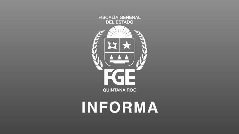 La FGEQuintanaRoo informa el inicio de una carpeta de investigación por los delitos de homicidio calificado de dos personas del sexo masculino, así como tentativa de homicidio, en agravio de un menor de edad, ocurrido en el municipio de Cozumel.