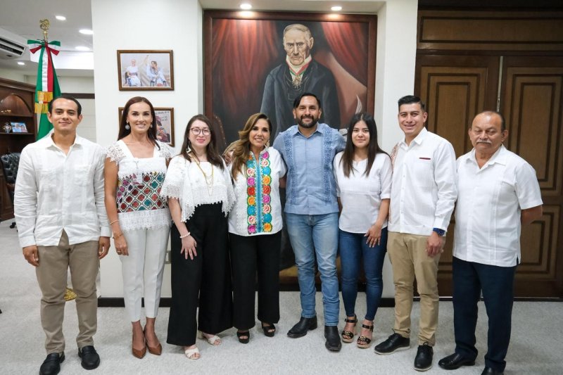 Respalda Mara Lezama la Jornada Nacional de Tequios por la Paz y Contra las Adicciones, presentada por Abraham Carro Toledo, director del IMJUVE