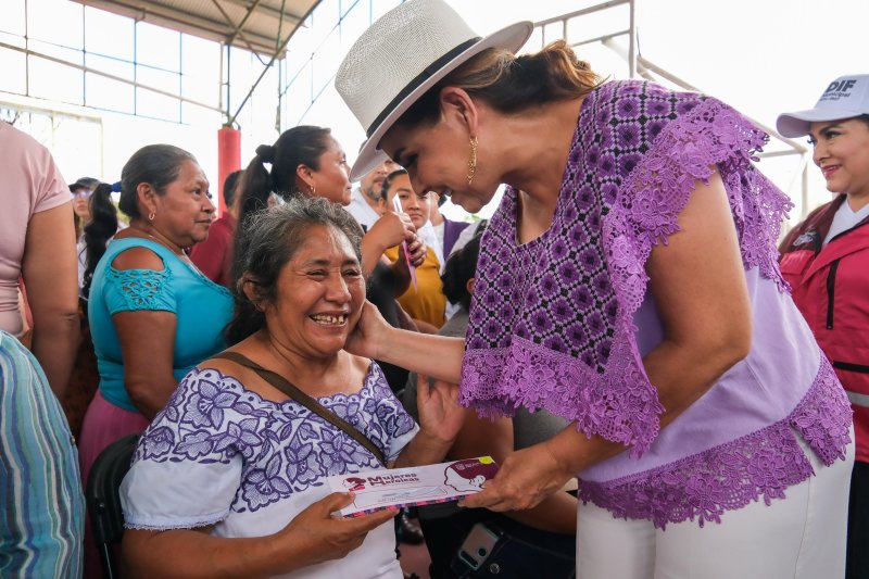 Empoderan Mara Lezama y Mary Hernández a 500 mujeres de Felipe Carrillo Puerto con el programa Mujeres Heroicas