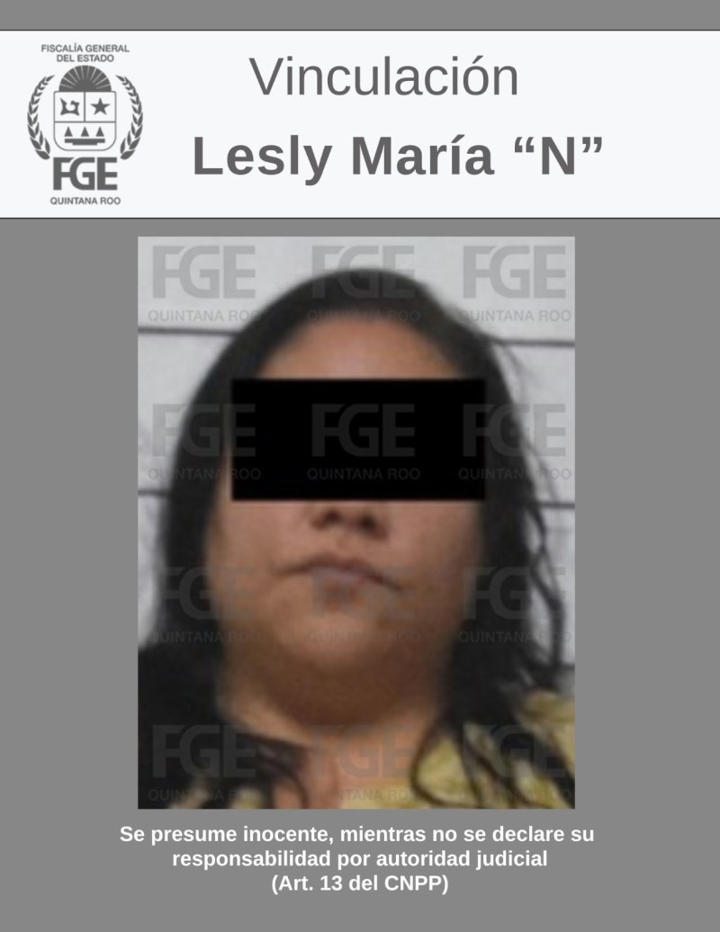 Obtiene FGE de Quintana Roo vinculación a proceso para quinta implicada en homicidio de líder sindical en Benito Juárez