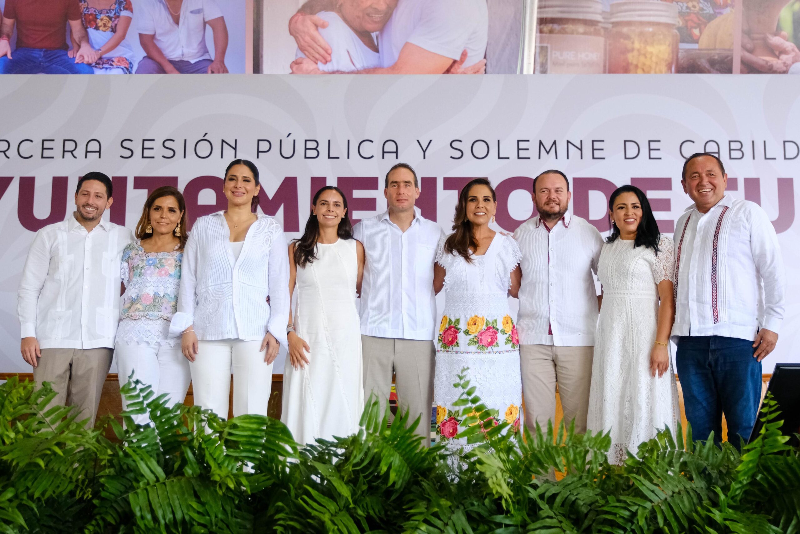 Asiste Mara Lezama al Primer Informe de Gobierno de Tulum y reafirma el compromiso con el bienestar de la ciudadanía y el pueblo maya