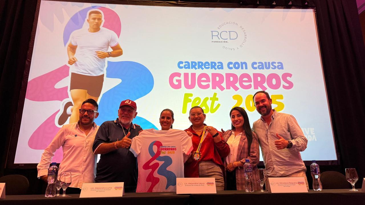 Vuélvete un Guerrero y participa en la carrera a beneficio de la detección temprana de cáncer