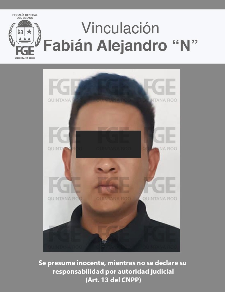 Consigue FGE de Quintana Roo dos años de prisión preventiva para un sujeto por homicidio calificado y tentativa de homicidio en Benito Juárez