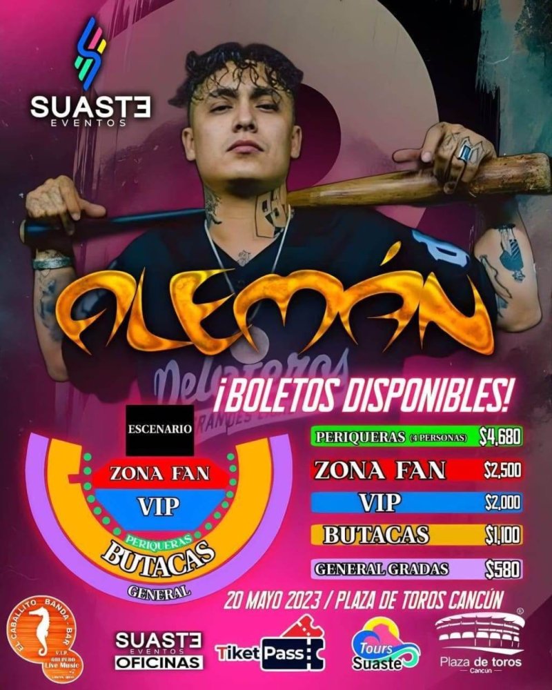 𝐏𝐨𝐜𝐨𝐬 𝐁𝐨𝐥𝐞𝐭𝐨𝐬 𝐃𝐢𝐬𝐩𝐨𝐧𝐢𝐛𝐥𝐞𝐬 #Cancún‼️