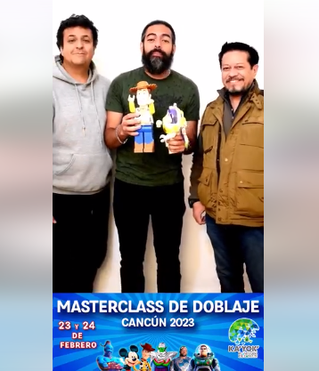 Por primera vez en Cancún! “𝗠𝗔𝗦𝗧𝗘𝗥𝗖𝗟𝗔𝗦𝗦 𝗗𝗘 𝗗𝗢𝗕𝗟𝗔𝗝𝗘 𝟮𝟬𝟮𝟯”