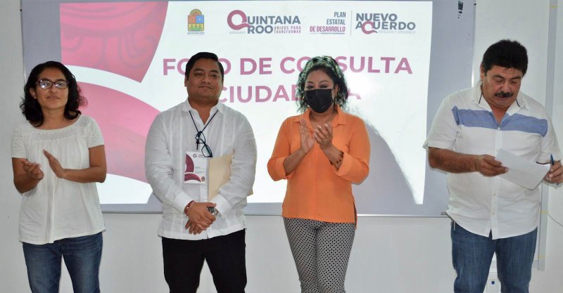 Realizan Foro de Consulta Ciudadana del “Plan Estatal de Desarrollo” en el municipio de José María Morelos