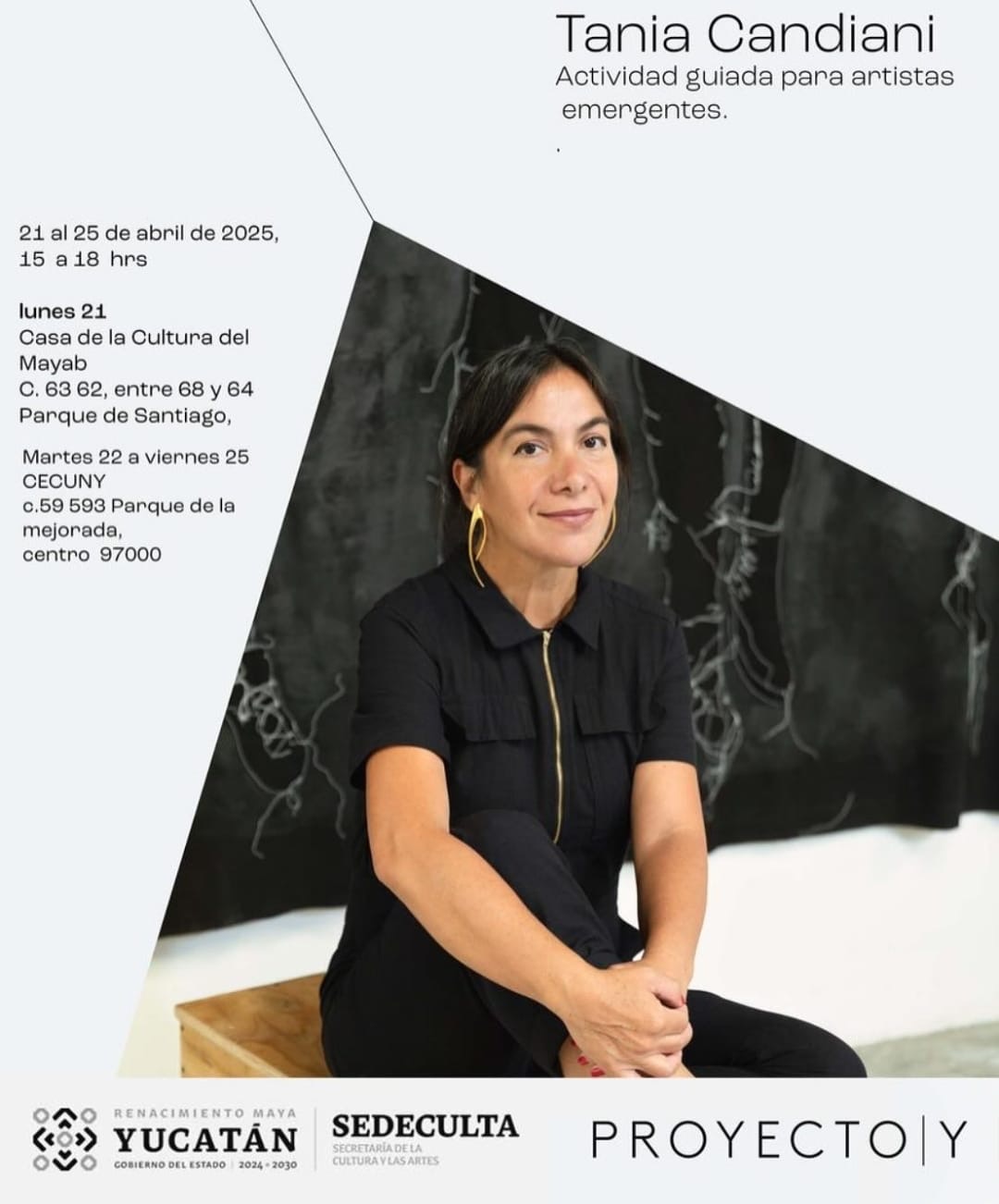 Ofrece Gobierno de Yucatán taller abierto para artistasjóvenes y emergentes