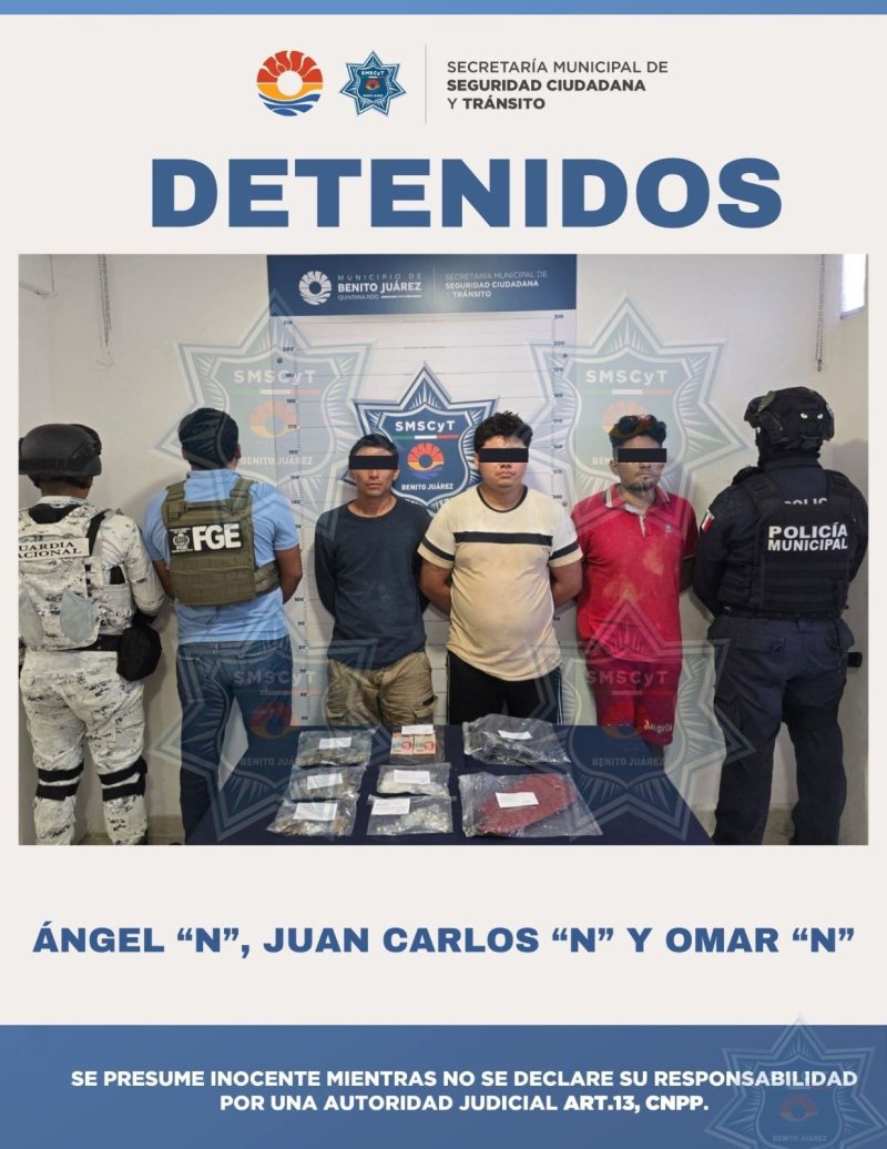 Operativo “Blindaje Cancún” da nuevos resultados positivos bajo la gestión de Jaime Padilla