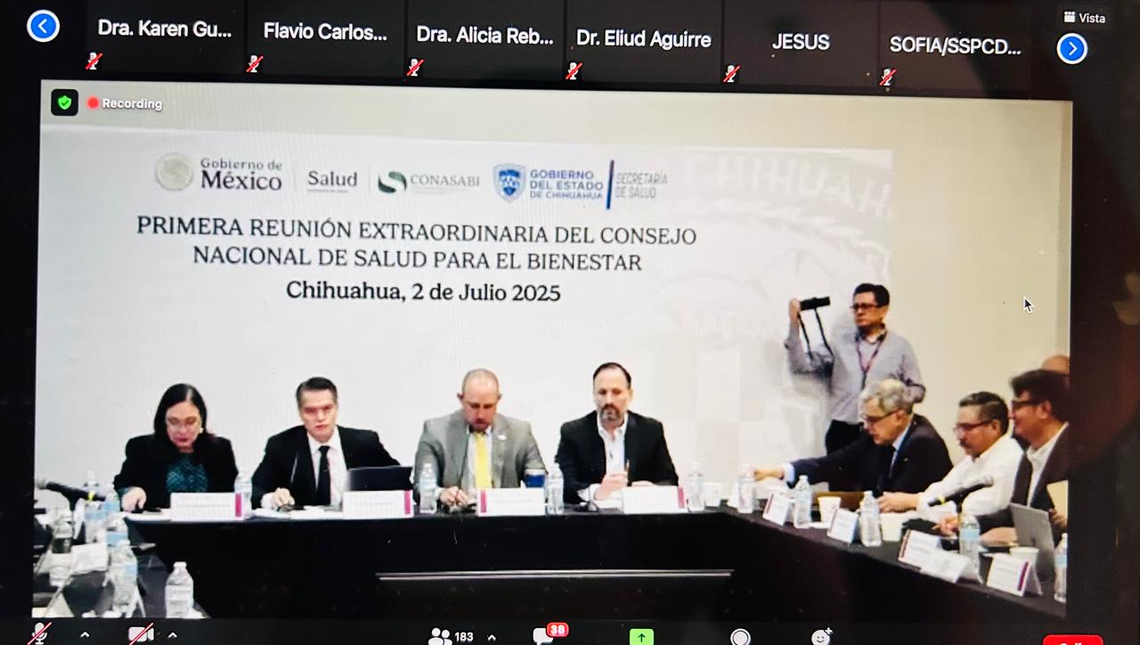 Participa Quintana Roo en Consejo Nacional de Salud para el Bienestar