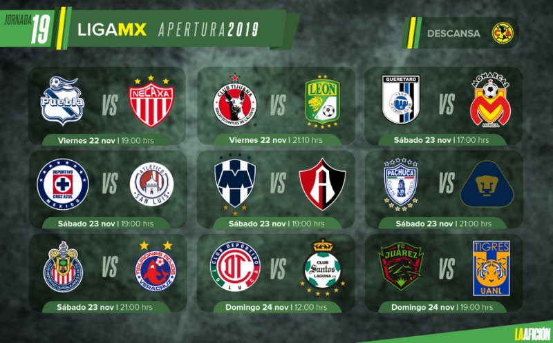 Partidos para hoy viernes 19 de febrero; Liga MX, La Liga y más