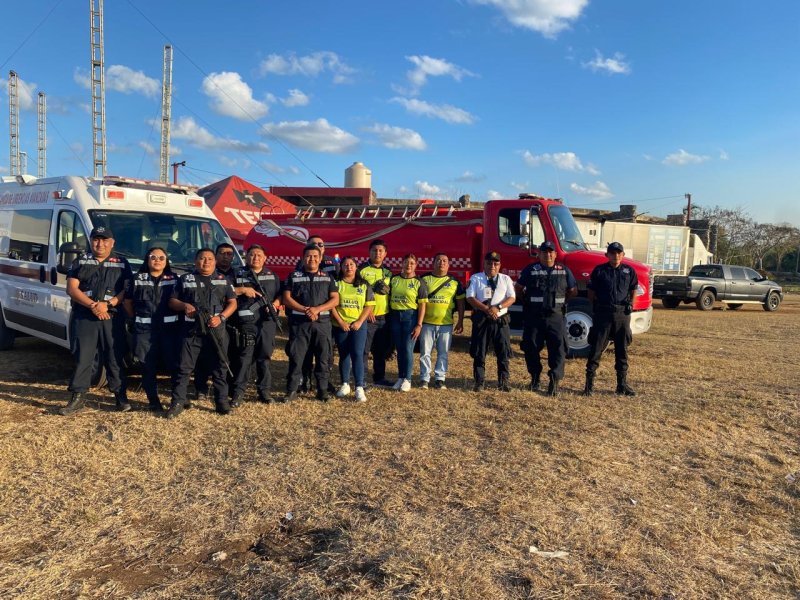 Pese a lluvias, Protección Civil no baja la guardia en la prevención de incendios.