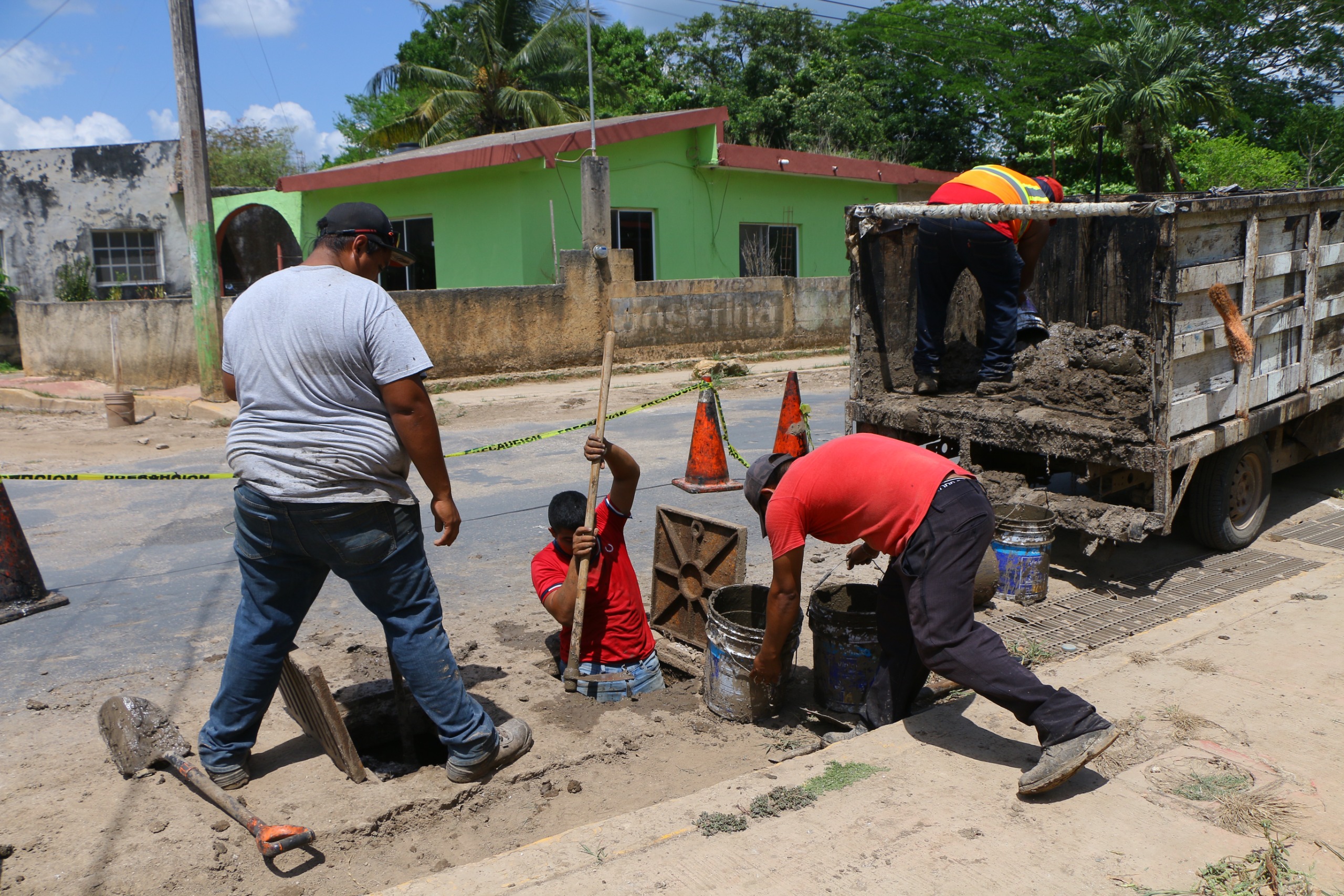 Previenen inundaciones en próxima temporada de lluvias.