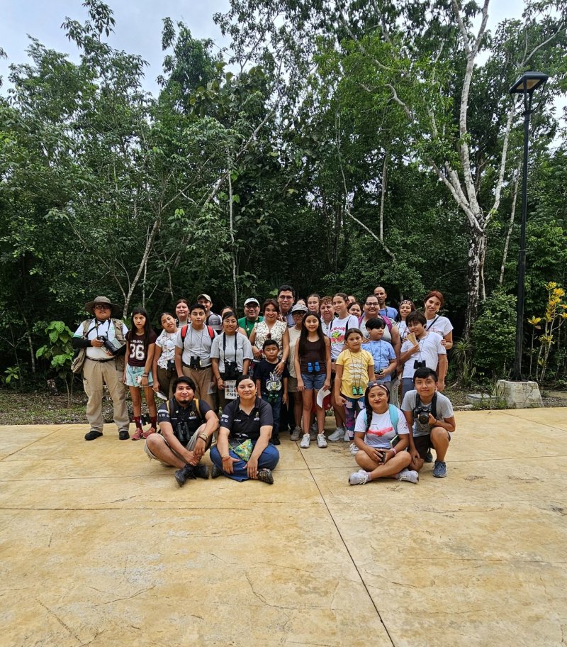 Promueve FPMC la conservación y el aviturismo con el evento “Descubriendo las Alas de Cozumel”