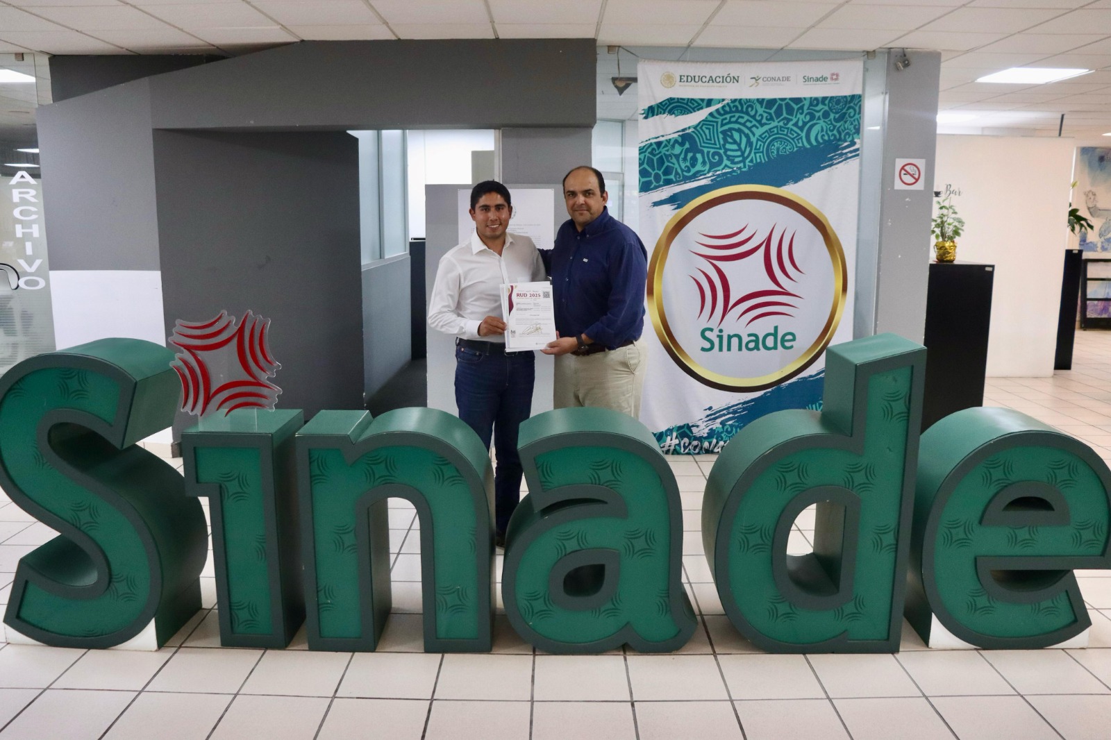 Recibe CODEQ el Registro Único del Deporte (RUD) 2025, de parte de la CONADE