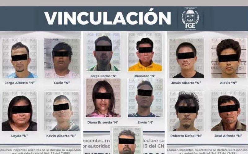 13 personas vinculadas a proceso por narcomenudeo en Quintana Roo