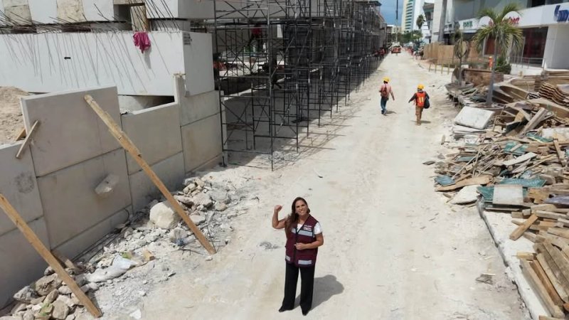 Distribuidor Vial Kukulcán alcanza 70% de avance