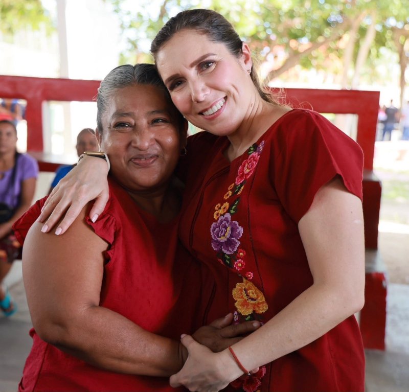 Atenea Gómez impulsa la difusión de la Cuarta Transformación en Isla Mujeres