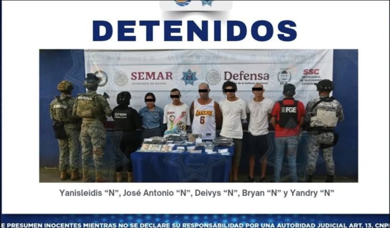 Cinco detenidos en la SM 63 de Cancún