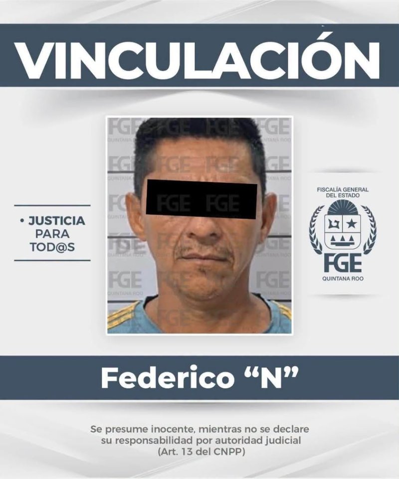 FGE condena a hombre a 9 años y 5 meses por abuso sexual en Quintana Roo
