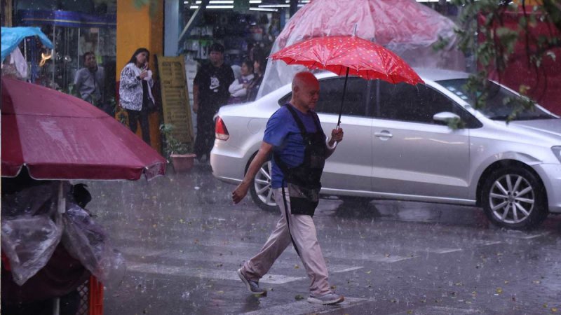Lluvias fuertes y tormentas eléctricas en CDMX el sábado 10 de octubre