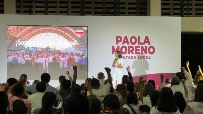Paola Moreno presenta su segundo informe legislativo en Cancún