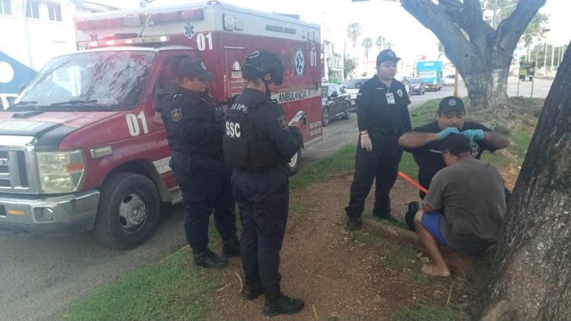 Riña entre limpiaparabrisas deja a dos lesionados en Chetumal